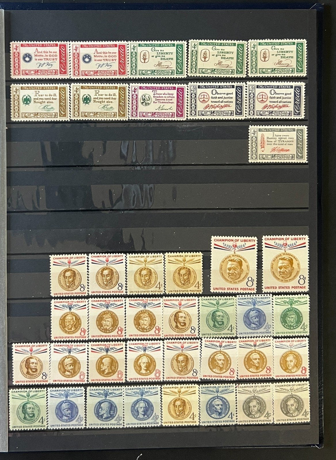 United States Stamp Collection Stockbook 3 Volumes MNH ZAYIX
