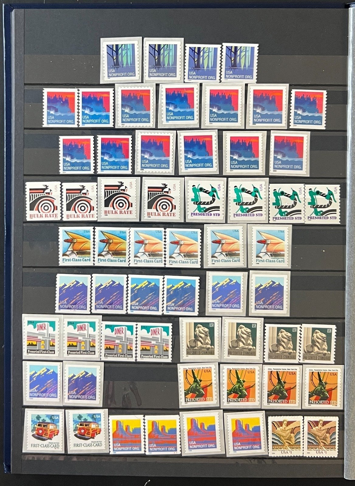 United States Stamp Collection Stockbook 3 Volumes MNH ZAYIX