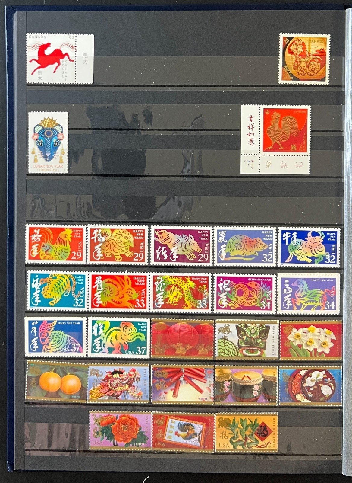 United States Stamp Collection Stockbook 3 Volumes MNH ZAYIX