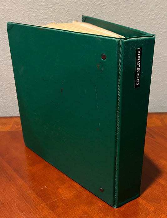Czechoslovakia Stamp Collection Album Used Stamps Full Pages 1918-1982 ZAYIX