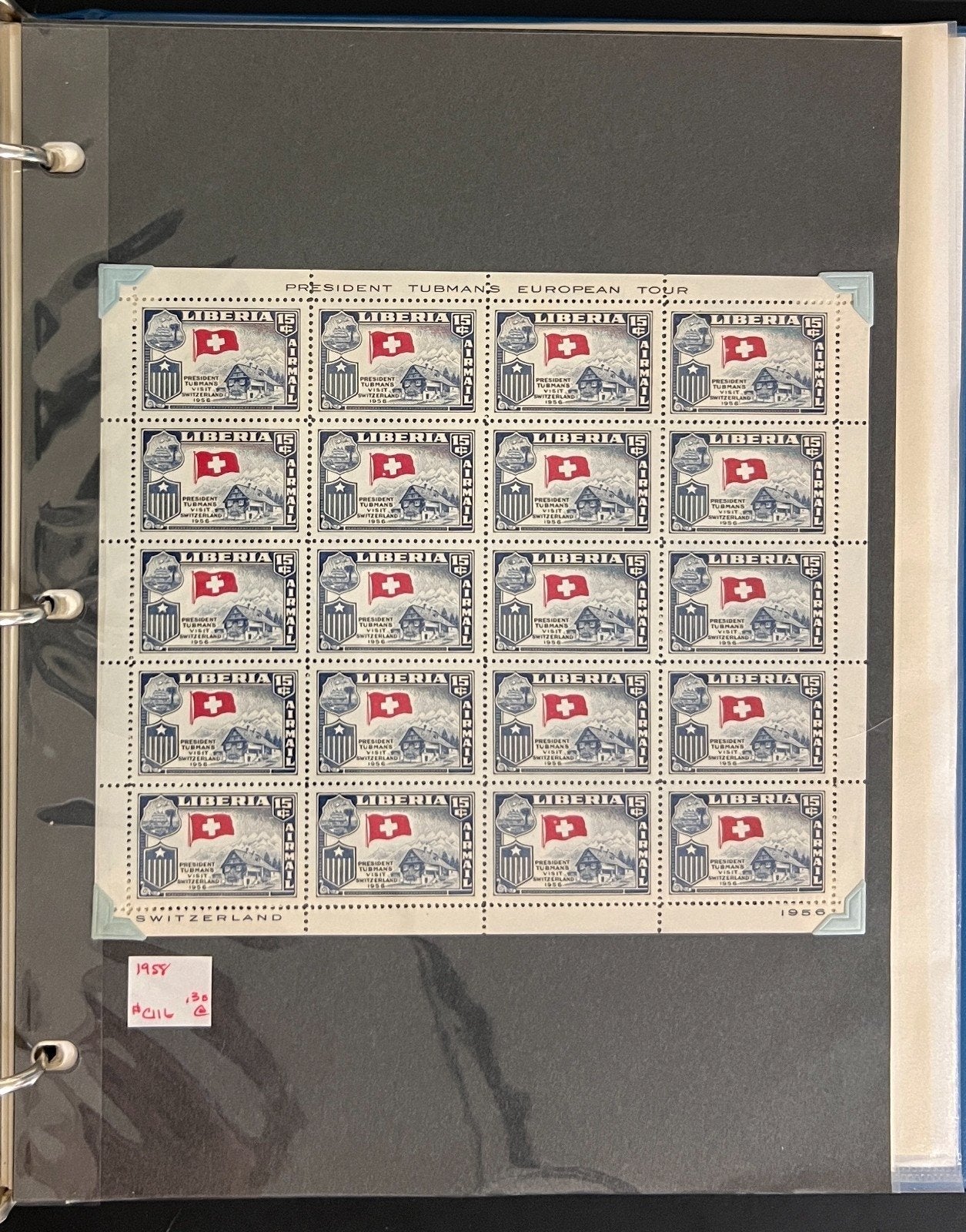 Liberia Stamp Collection Album Sets Sheets & Singles 1100 Stamps 1953-1975 ZAYIX