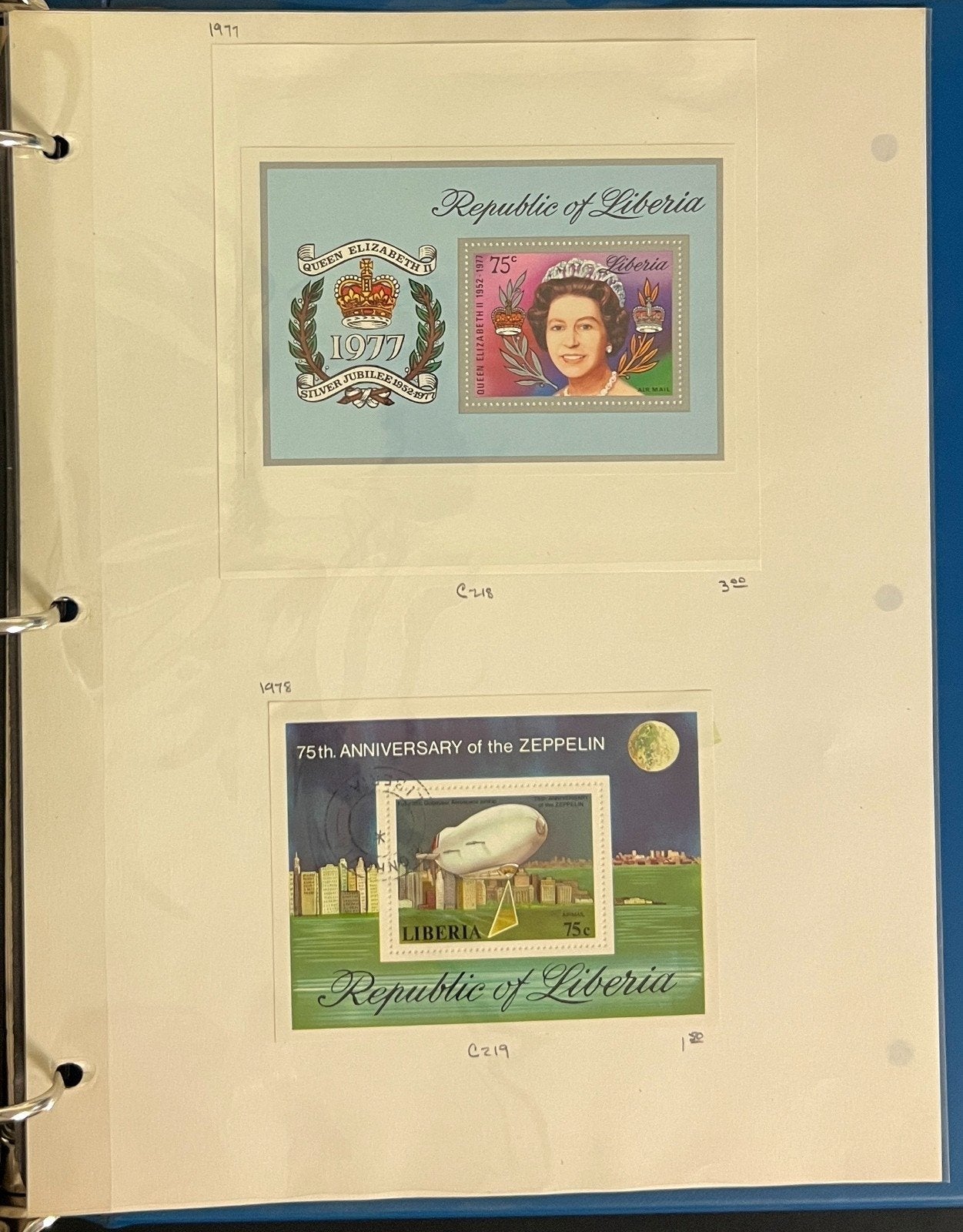 Liberia Stamp Collection Album Sets Sheets & Singles 1100 Stamps 1953-1975 ZAYIX