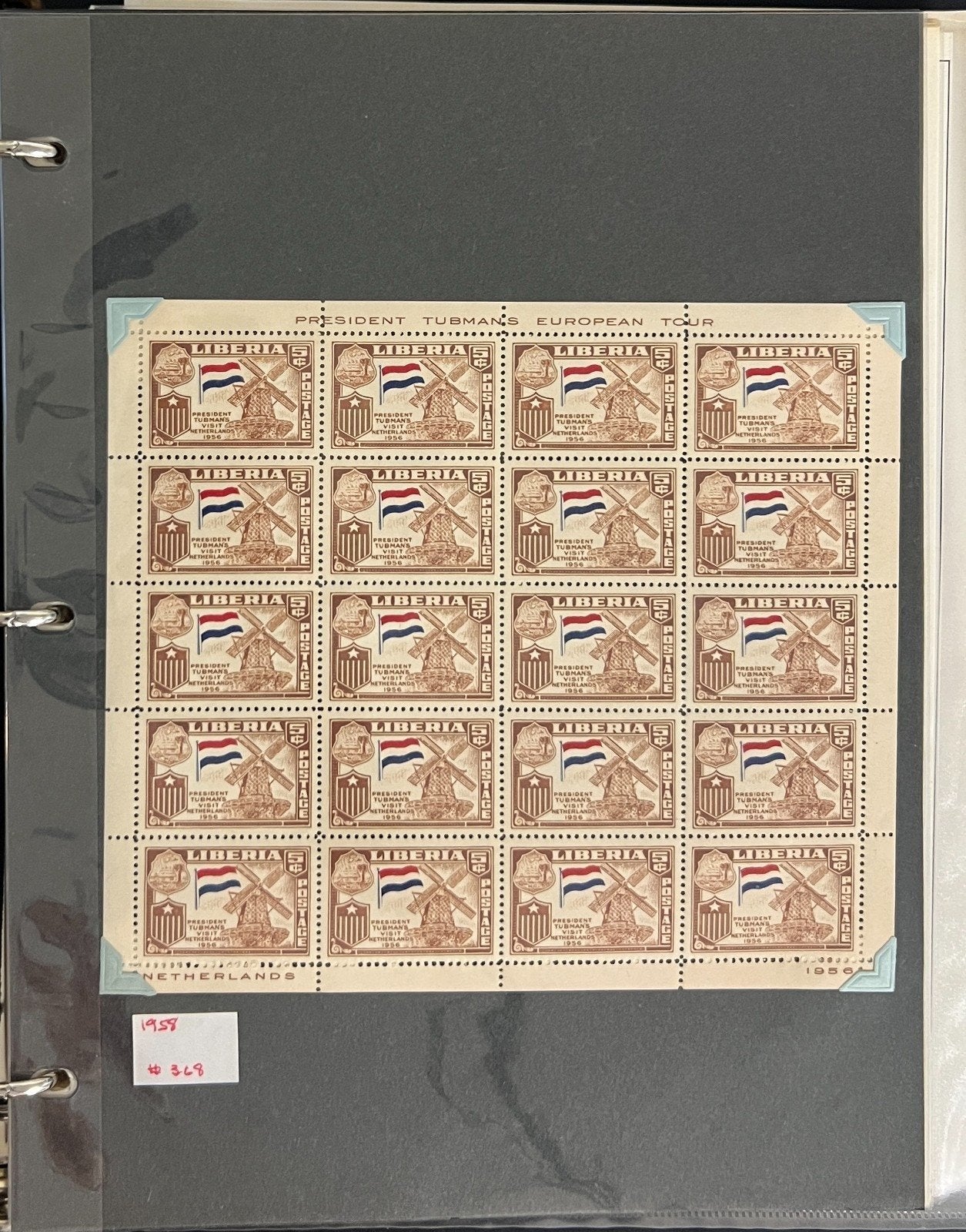 Liberia Stamp Collection Album Sets Sheets & Singles 1100 Stamps 1953-1975 ZAYIX