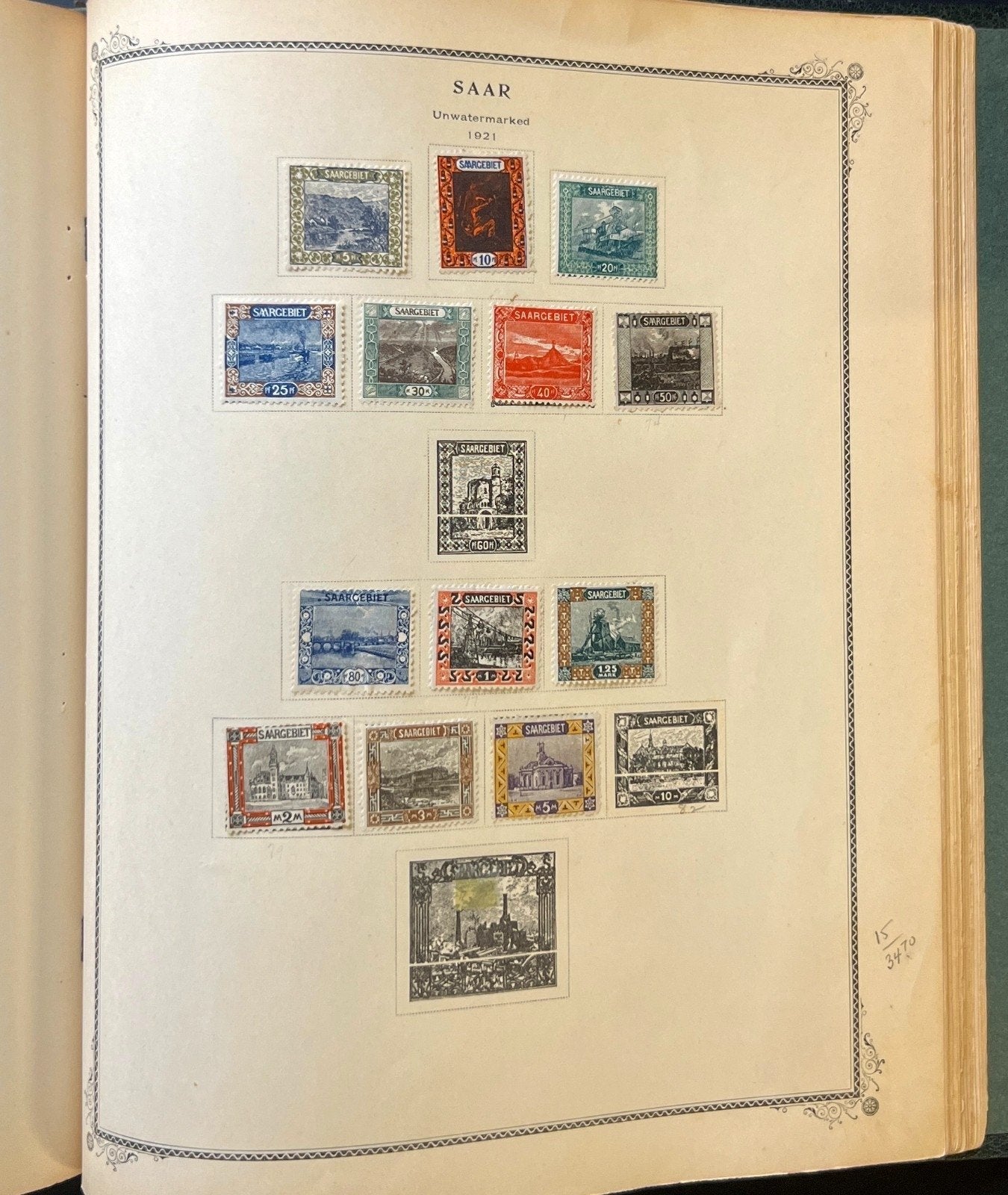 Germany Stamp Collection Album Mint & Used  1901-1965 ZAYIX