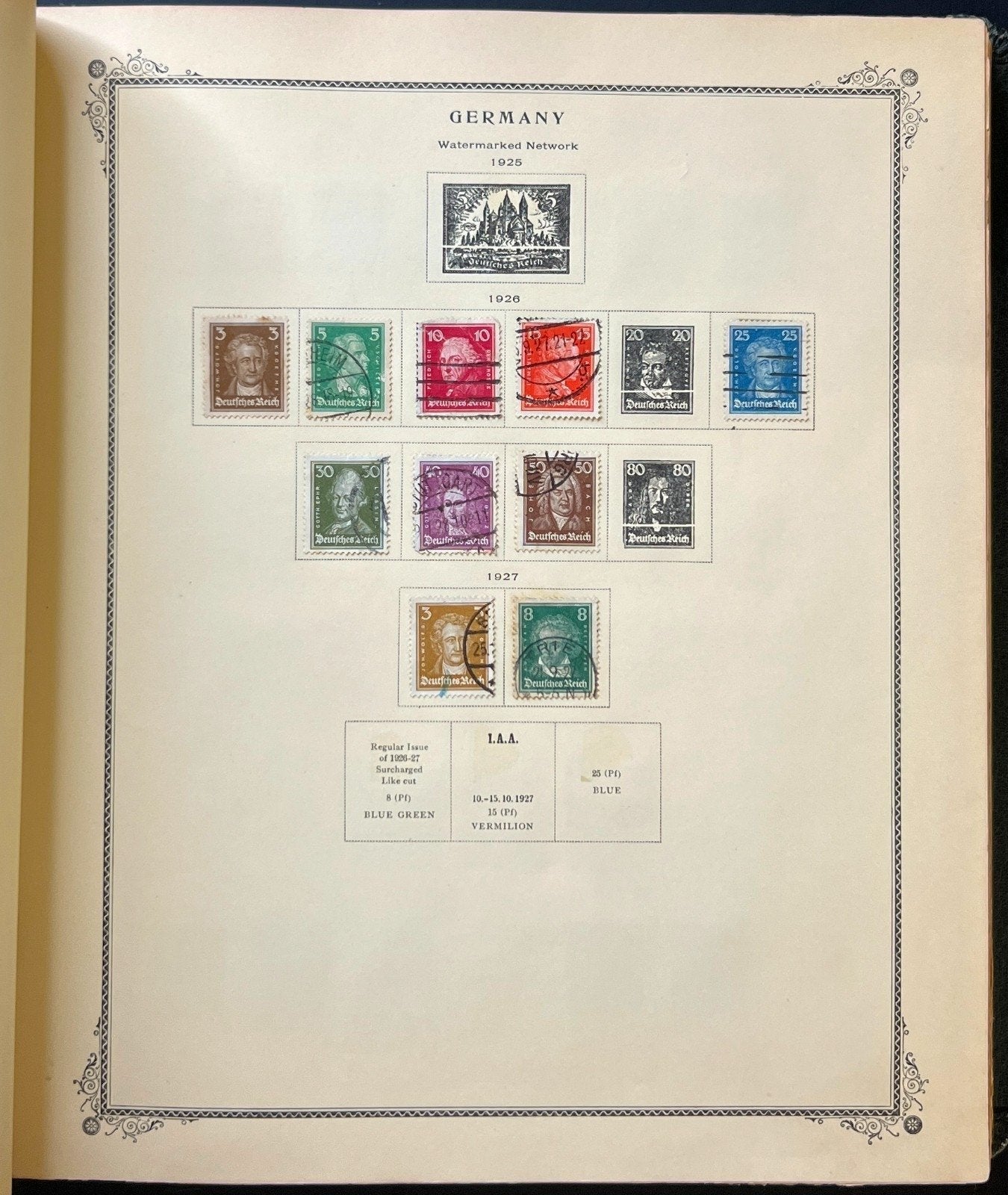 Germany Stamp Collection Album Mint & Used  1901-1965 ZAYIX