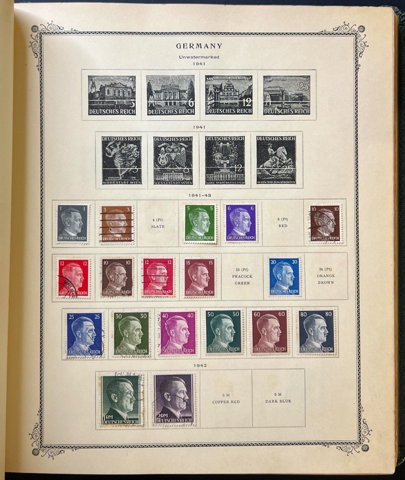 Germany Stamp Collection Album Mint & Used  1901-1965 ZAYIX