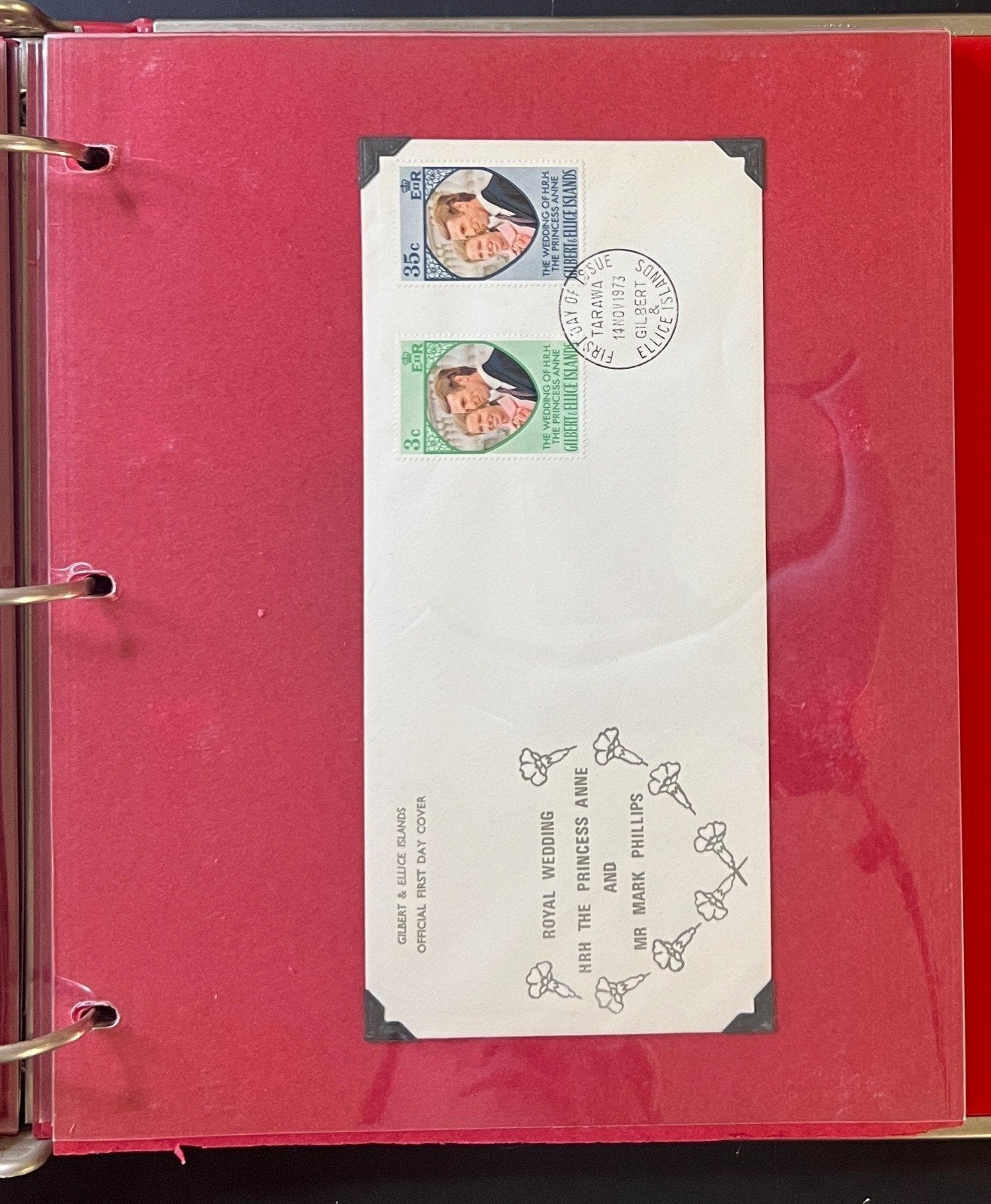 Princess Anne & Capt Phillips Royal Wedding Collection Album FDC & Booklet ZAYIX