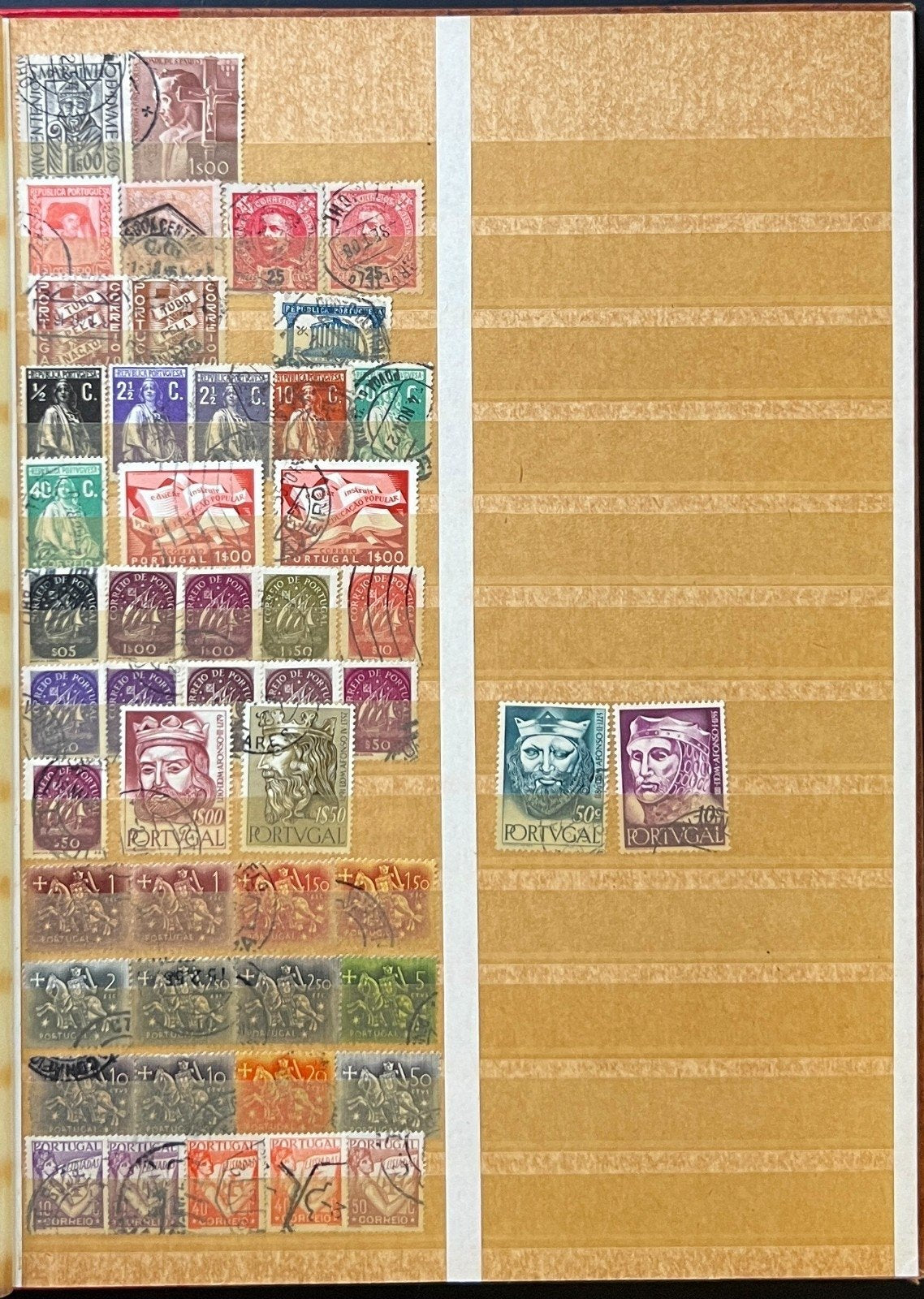 World Wide Stamp Collection Stockbook Hundreds Of Stamps Mint & Used ZAYIX