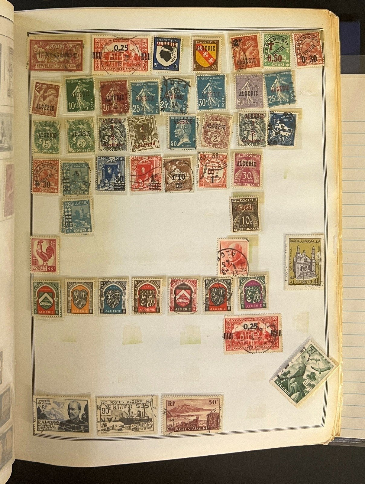 Abu Dhabi To Ascension Stamp Collection Harris Album Mint & Used ZAYIX