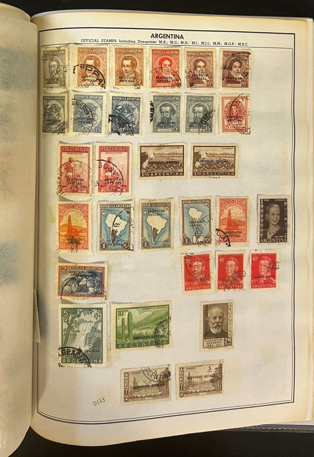 Abu Dhabi To Ascension Stamp Collection Harris Album Mint & Used ZAYIX