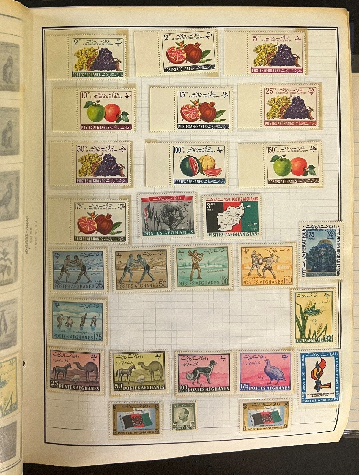 Abu Dhabi To Ascension Stamp Collection Harris Album Mint & Used ZAYIX