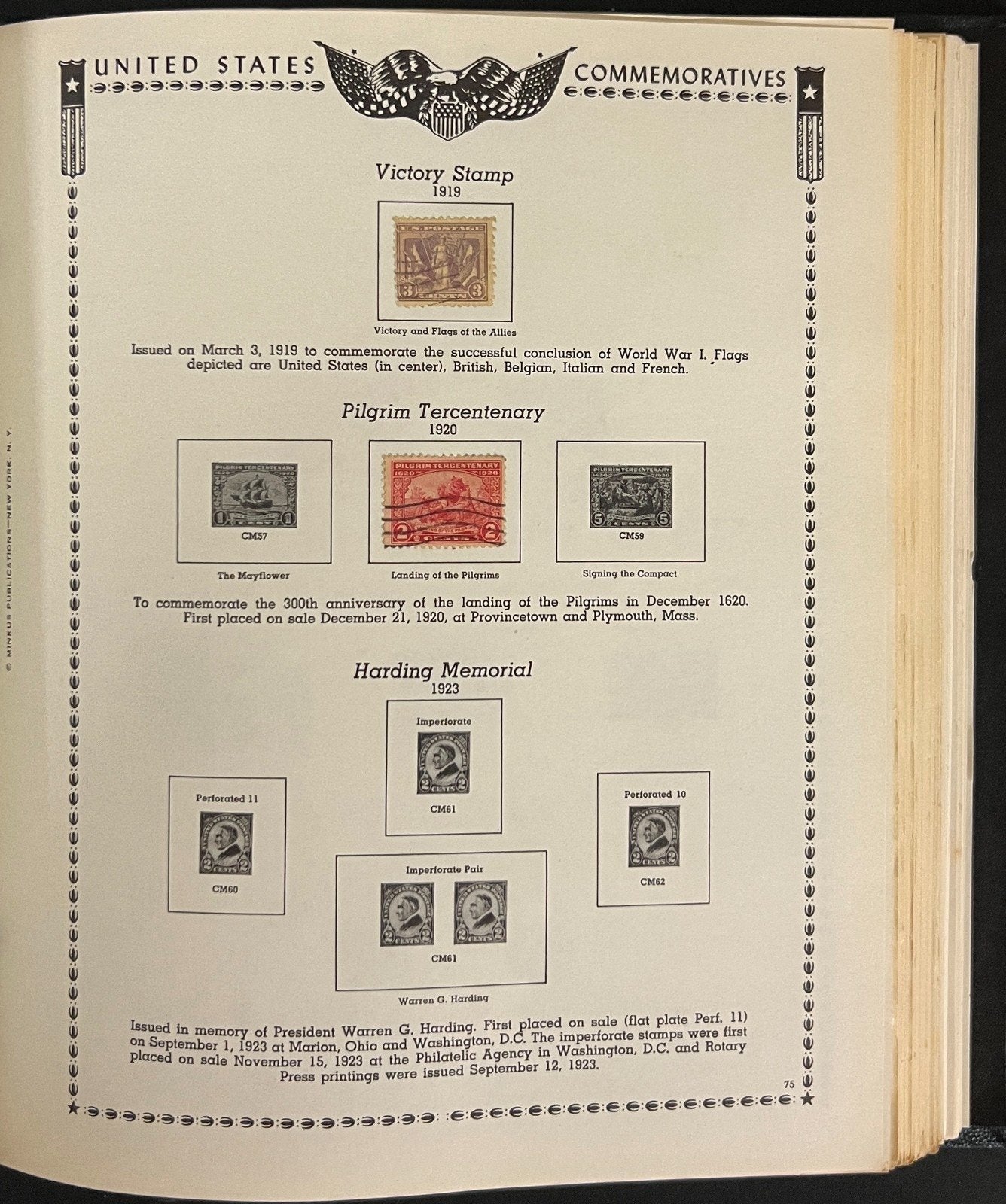 United States Stamp Collection Minkus Album Pages Mint & Used 1857-1984 ZAYIX