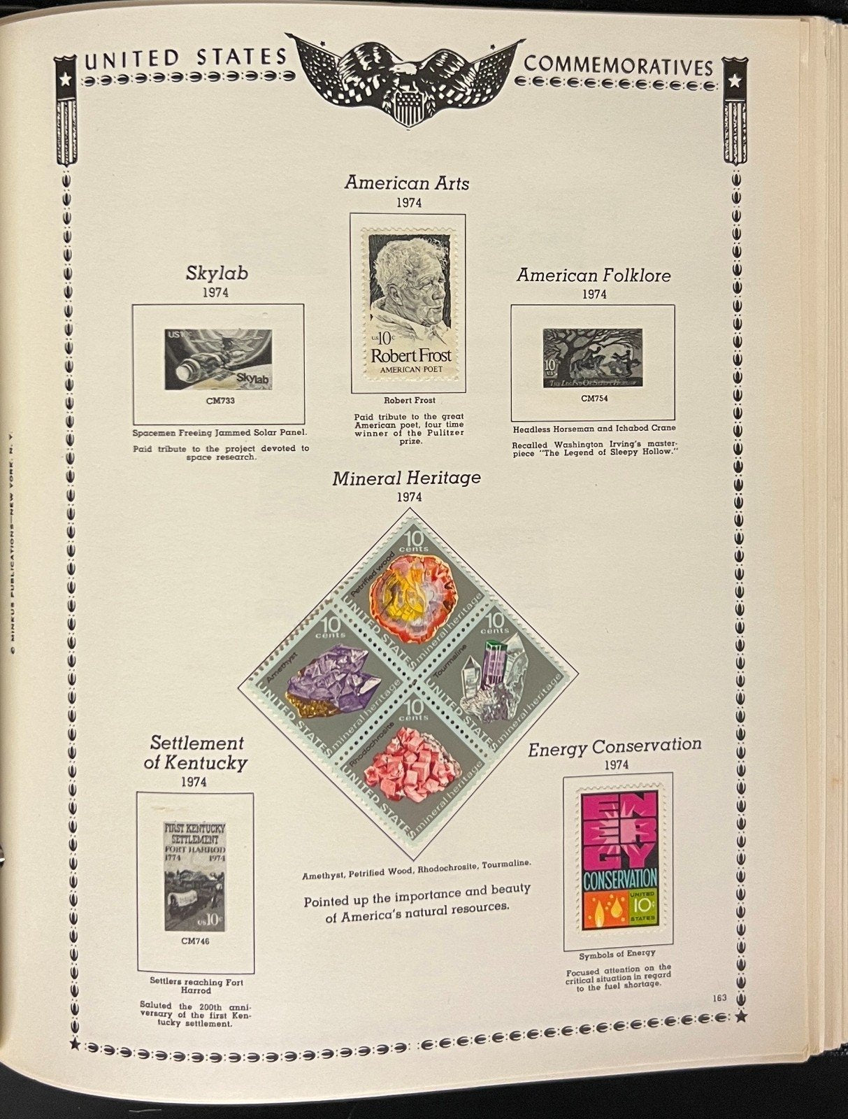 United States Stamp Collection Minkus Album Pages Mint & Used 1857-1984 ZAYIX