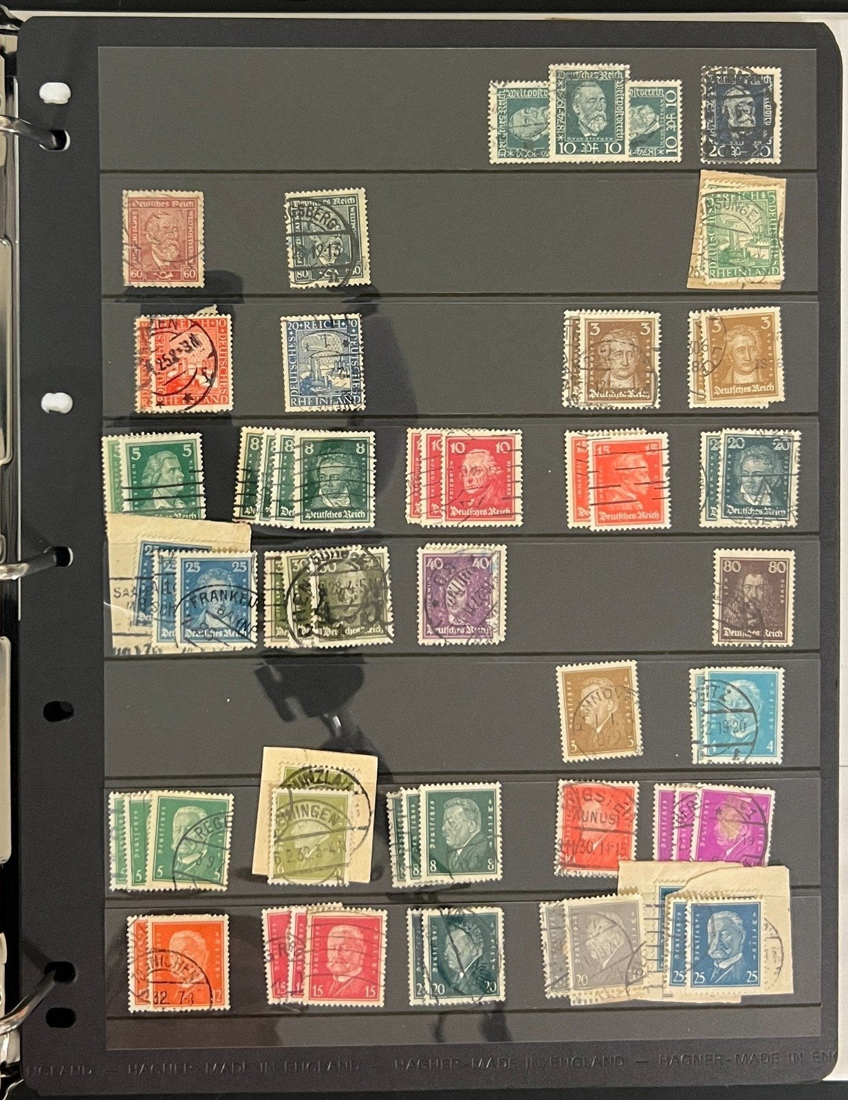 Germany & German States Stamp Collection 46 Stock Pages Pages Mint & Used  ZAYIX