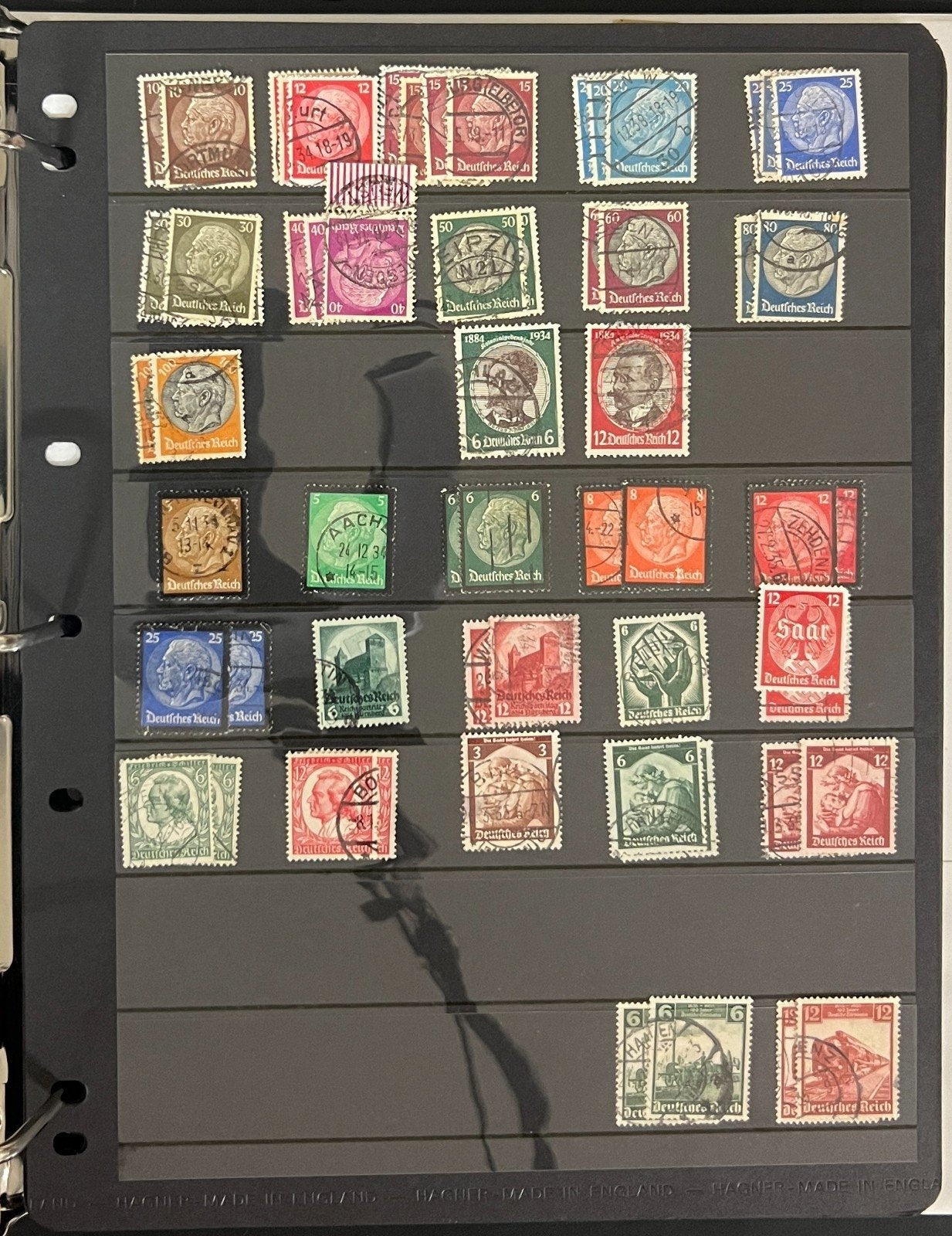 Germany & German States Stamp Collection 46 Stock Pages Pages Mint & Used  ZAYIX