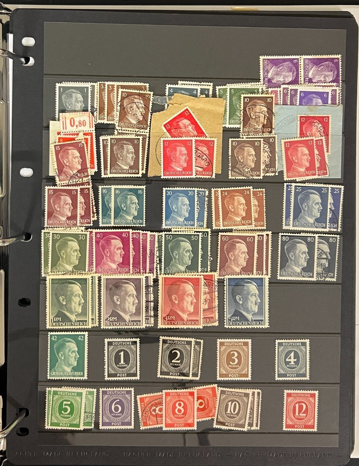 Germany & German States Stamp Collection 46 Stock Pages Pages Mint & Used  ZAYIX