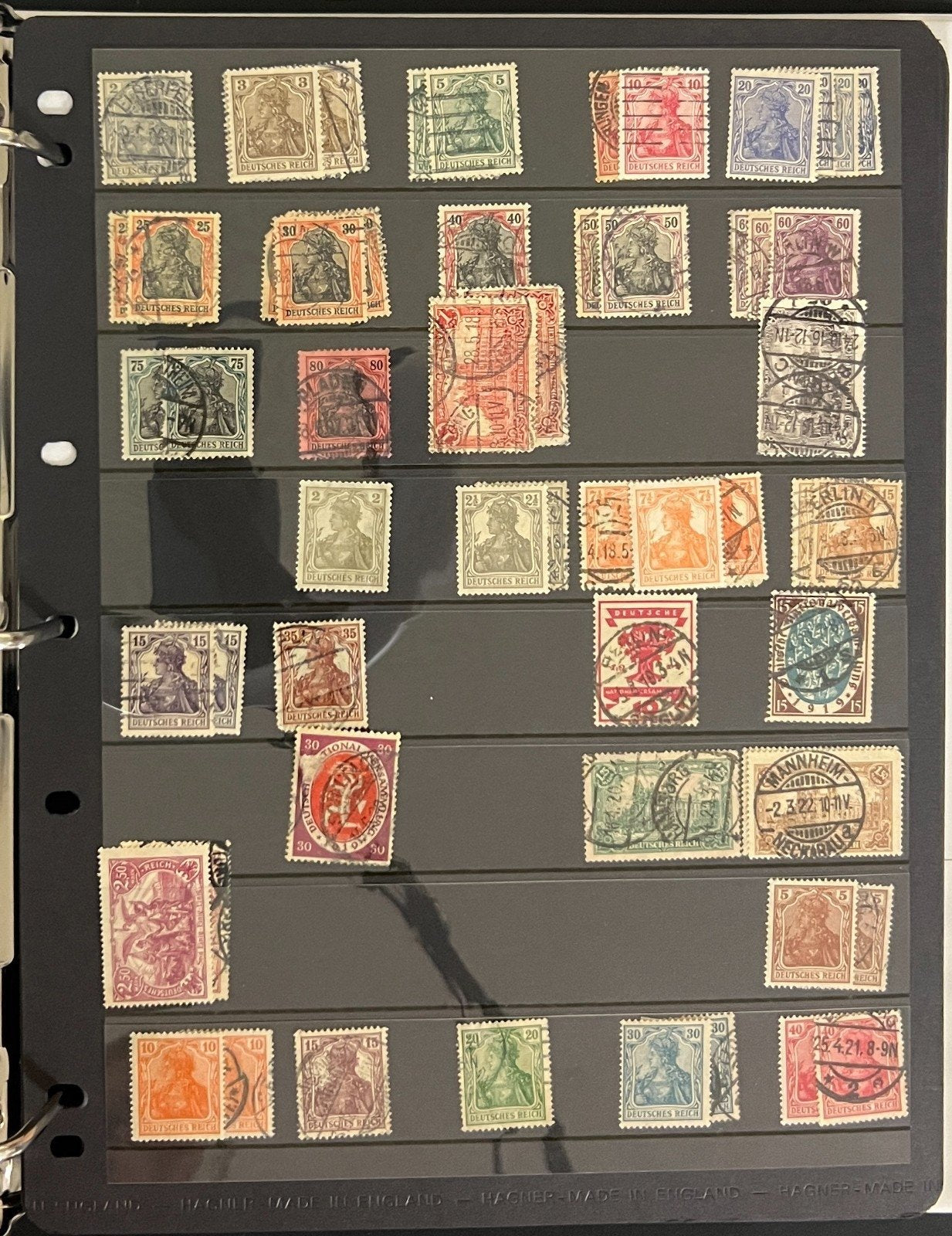 Germany & German States Stamp Collection 46 Stock Pages Pages Mint & Used  ZAYIX