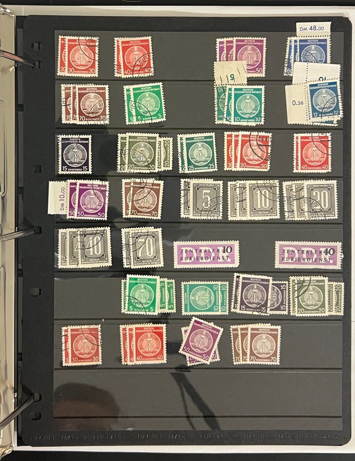 Germany & German States Stamp Collection 46 Stock Pages Pages Mint & Used  ZAYIX