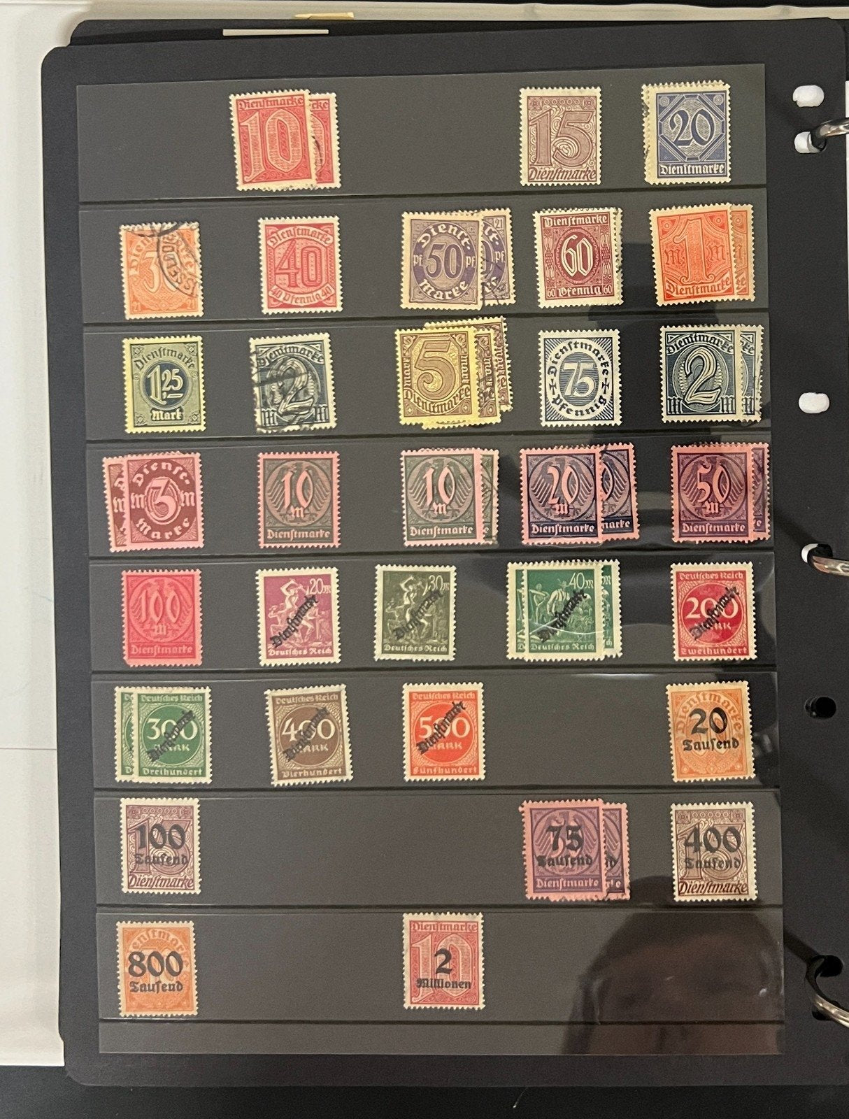 Germany & German States Stamp Collection 46 Stock Pages Pages Mint & Used  ZAYIX