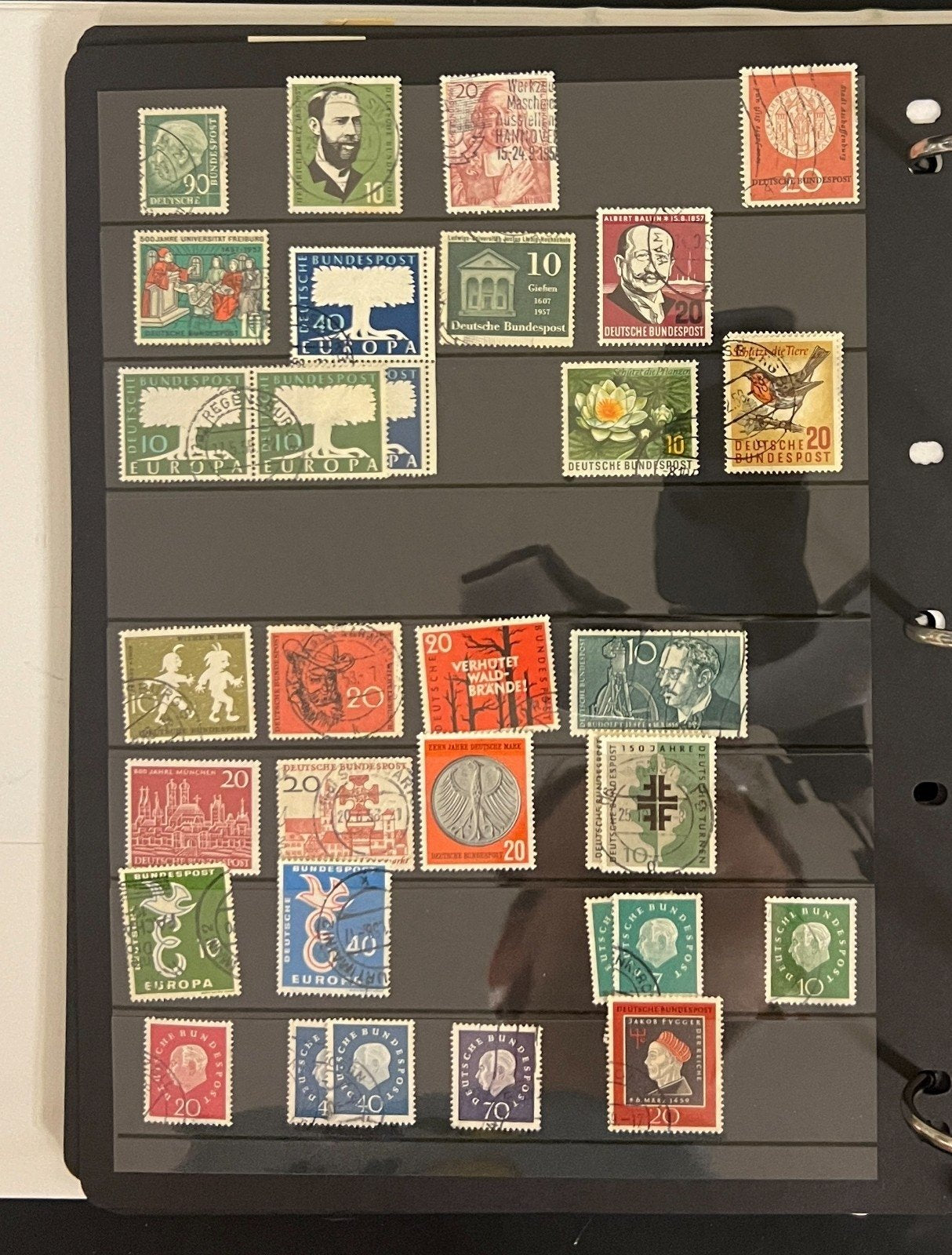 Germany & German States Stamp Collection 46 Stock Pages Pages Mint & Used  ZAYIX