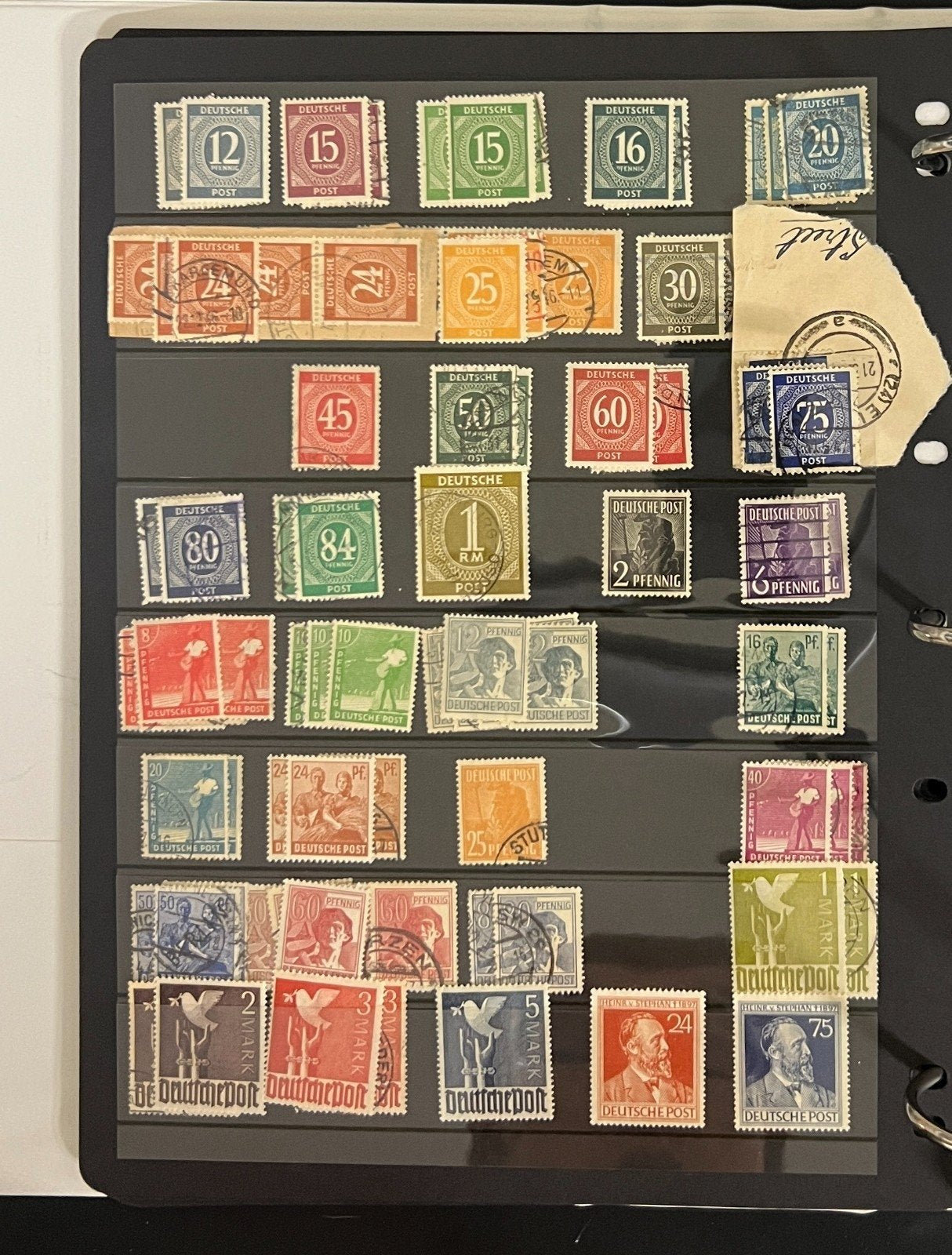 Germany & German States Stamp Collection 46 Stock Pages Pages Mint & Used  ZAYIX