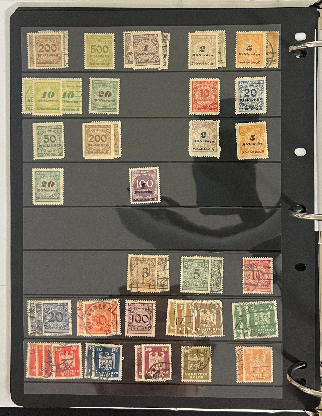 Germany & German States Stamp Collection 46 Stock Pages Pages Mint & Used  ZAYIX
