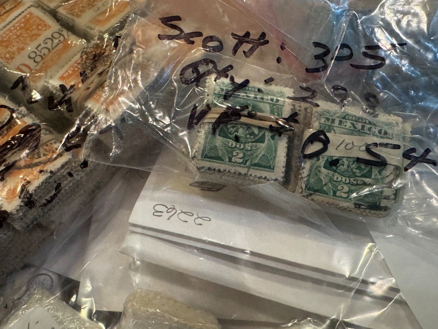 360,000+ Postage Stamps - Massive Dealer Accumulation - India, USA, Mexico ZAYIX