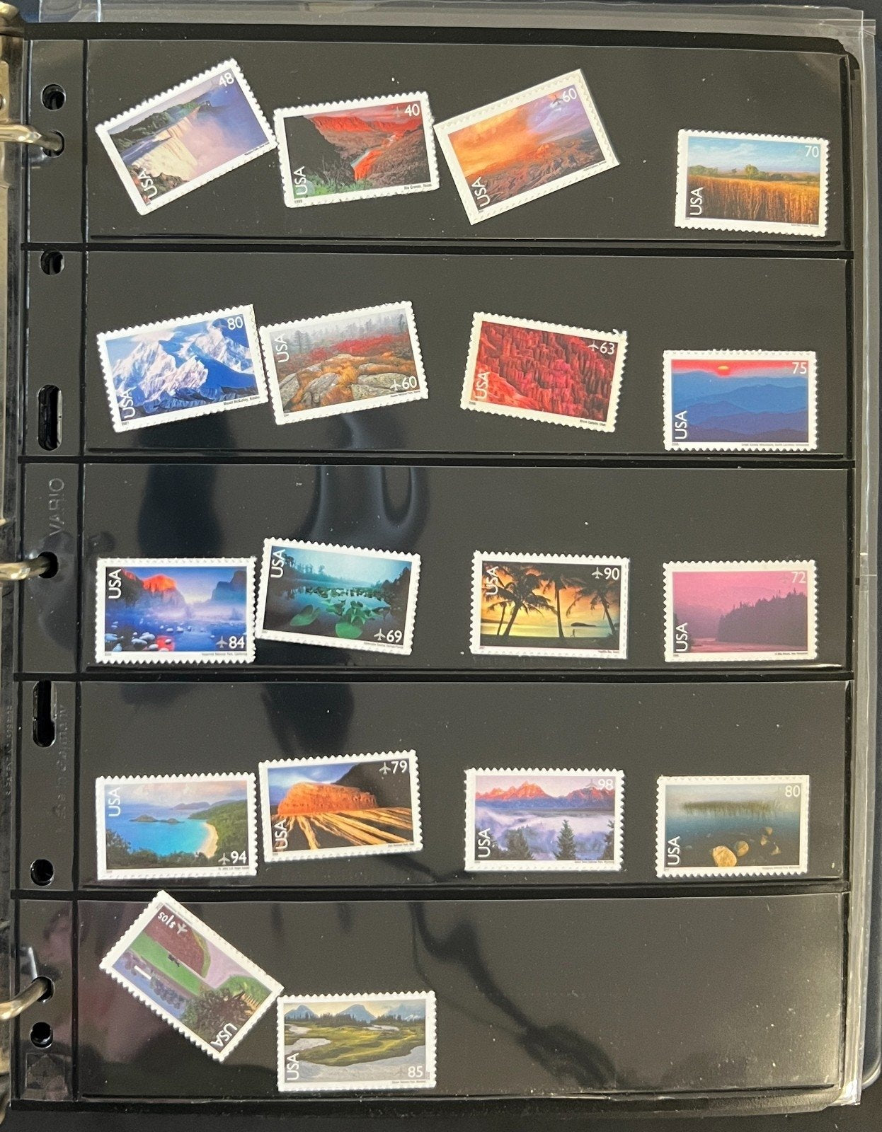 United States Stamp Collection On Stock Pages Airmails & Sheets MNH  ZAYIX