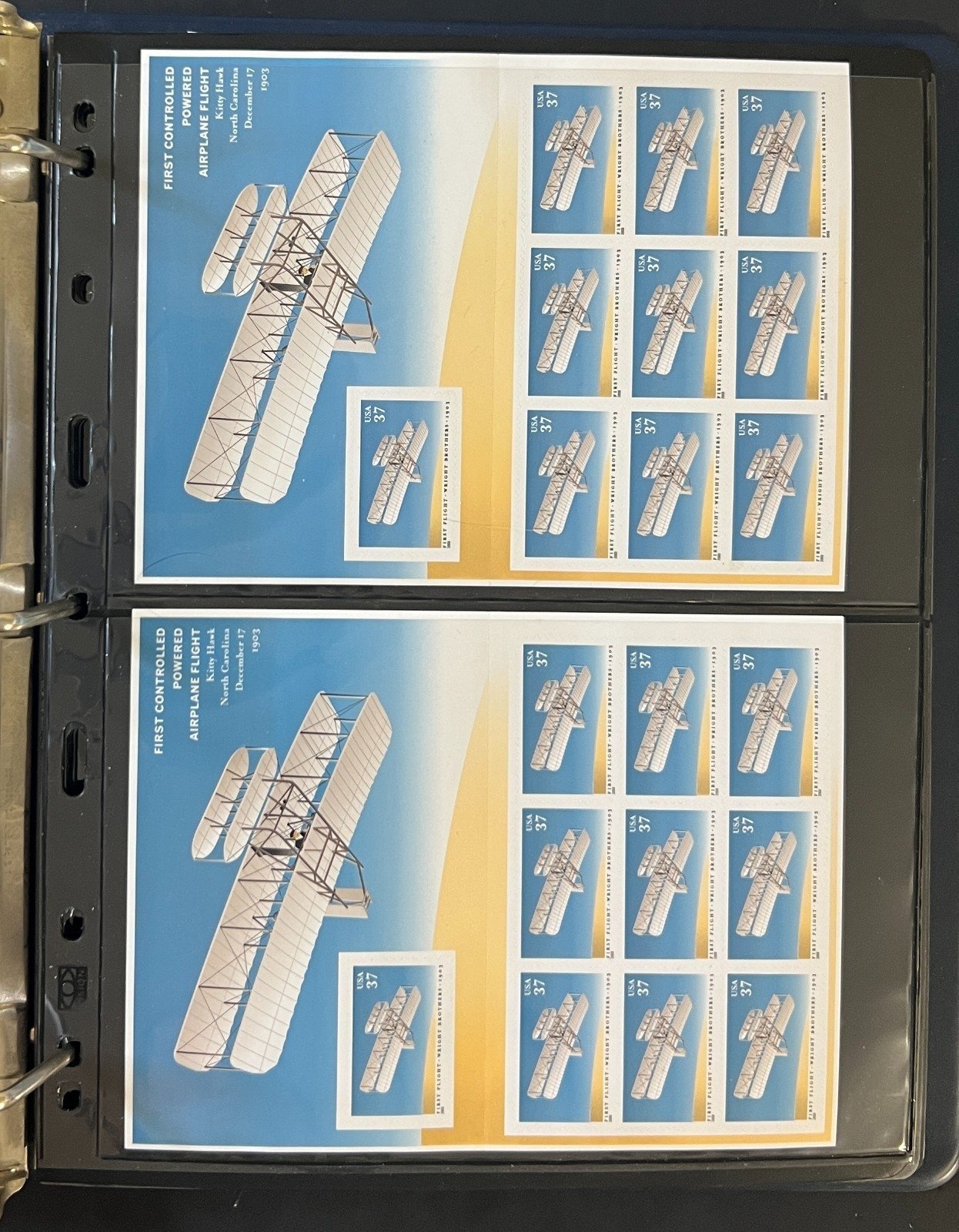 United States Stamp Collection On Stock Pages Airmails & Sheets MNH  ZAYIX