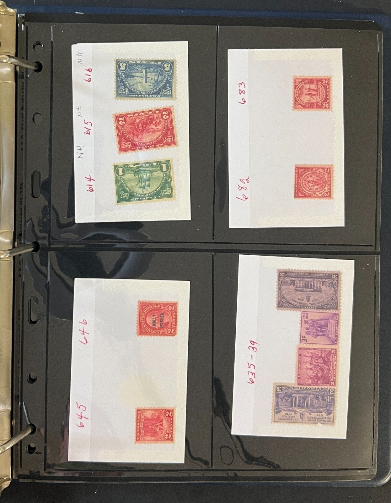 United States Stamp Collection On Stock Pages Airmails & Sheets MNH  ZAYIX