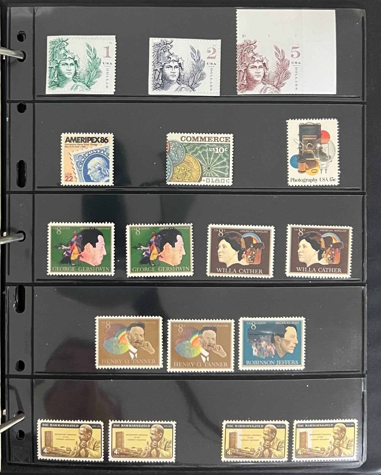 United States Stamp Collection On 32 Stock Pages MNH  ZAYIX
