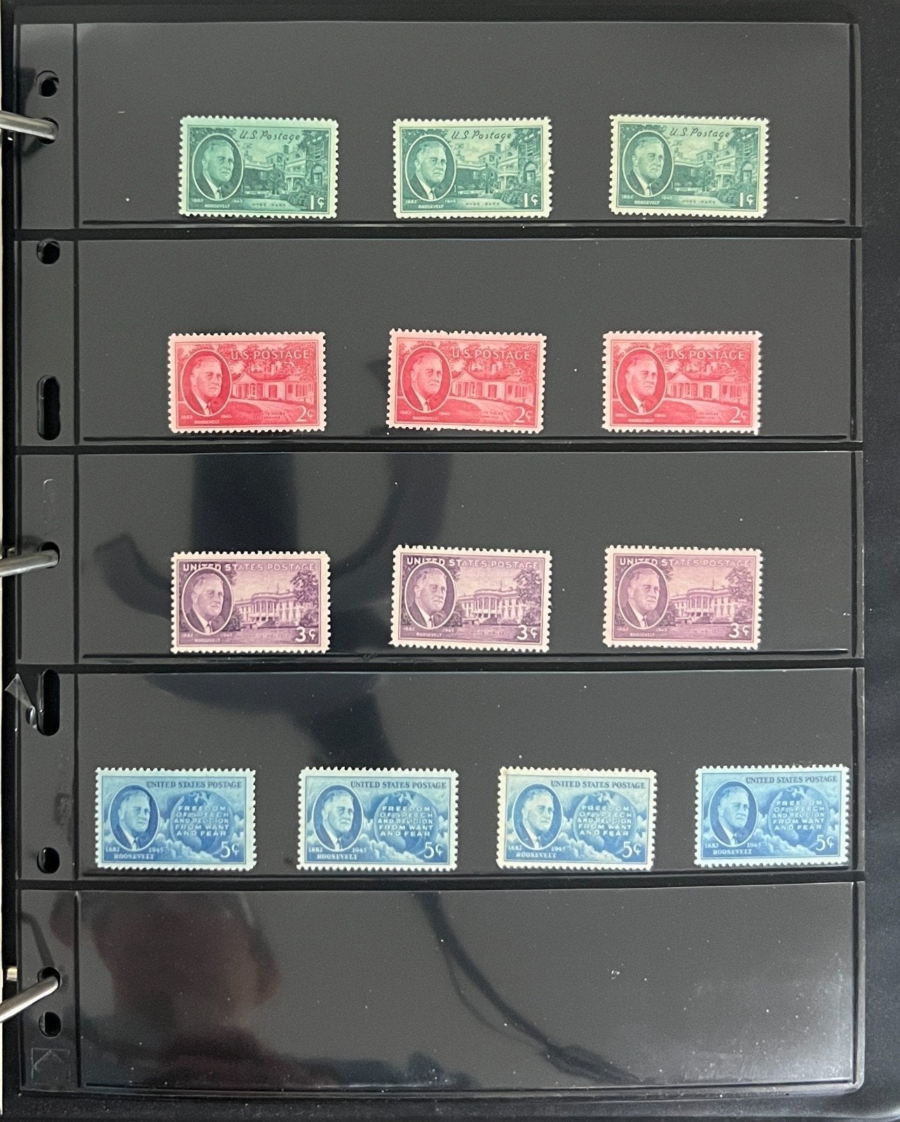 United States Stamp Collection On 32 Stock Pages MNH  ZAYIX