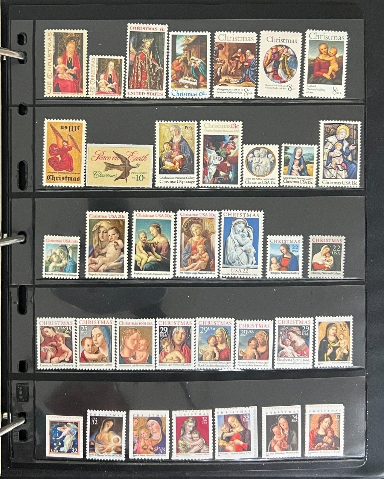 United States Stamp Collection On 32 Stock Pages MNH  ZAYIX