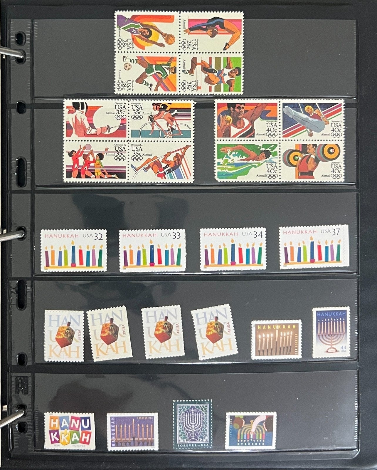 United States Stamp Collection On 32 Stock Pages MNH  ZAYIX