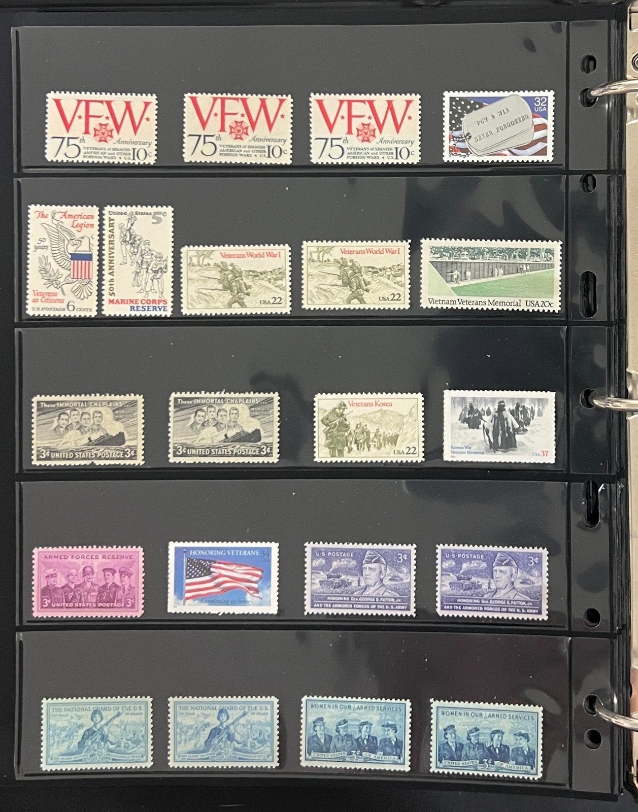United States Stamp Collection On 32 Stock Pages MNH  ZAYIX