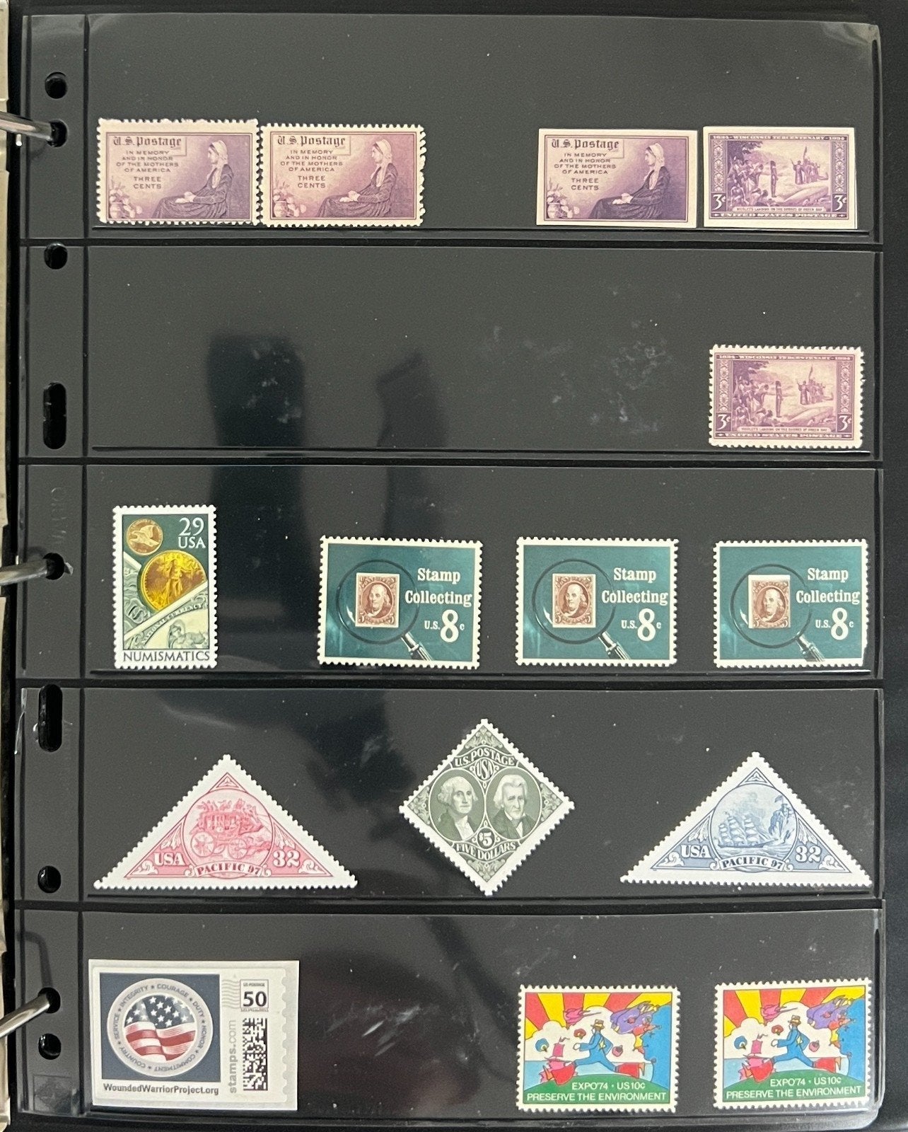 United States Stamp Collection On 32 Stock Pages MNH  ZAYIX