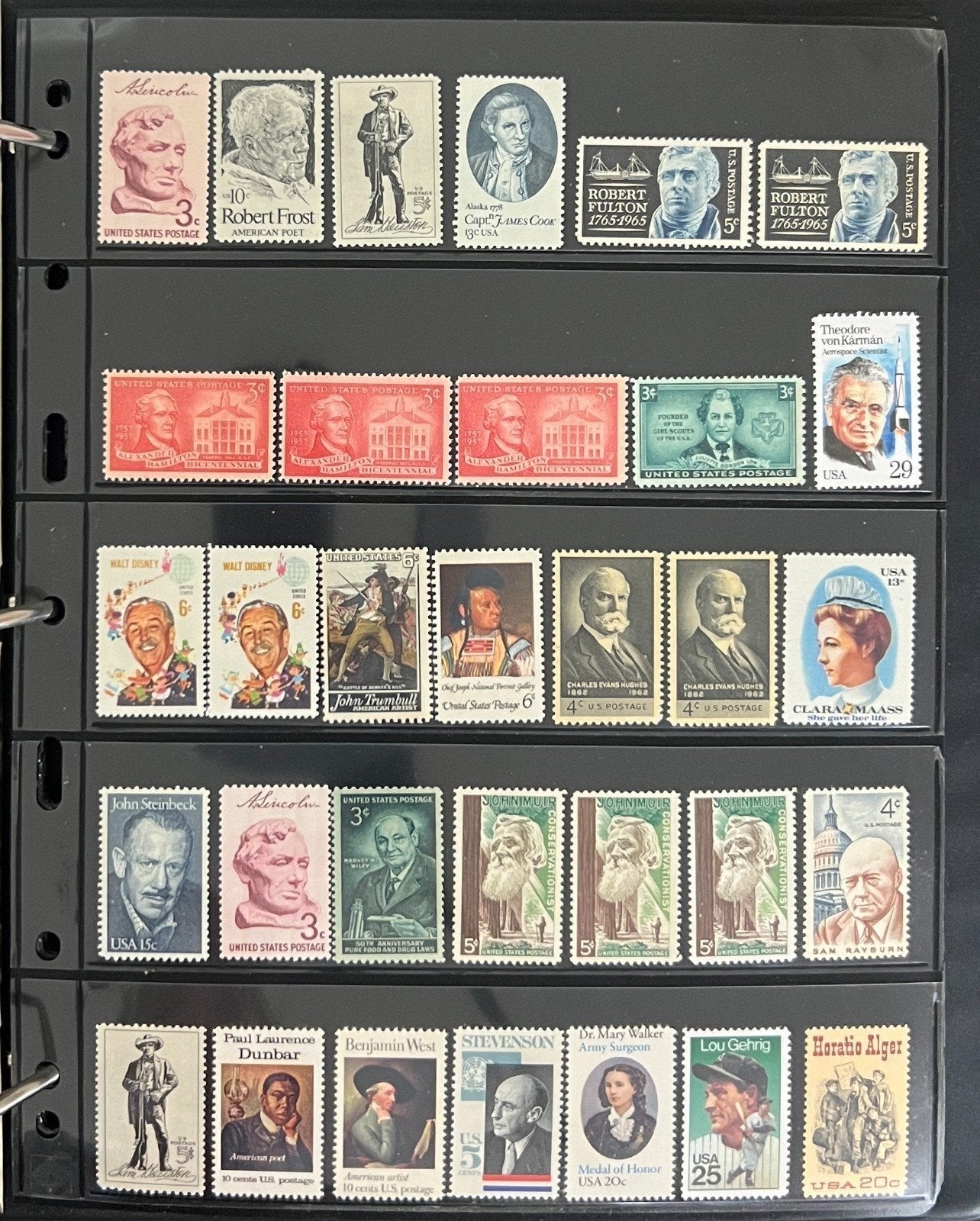 United States Stamp Collection On 32 Stock Pages MNH  ZAYIX