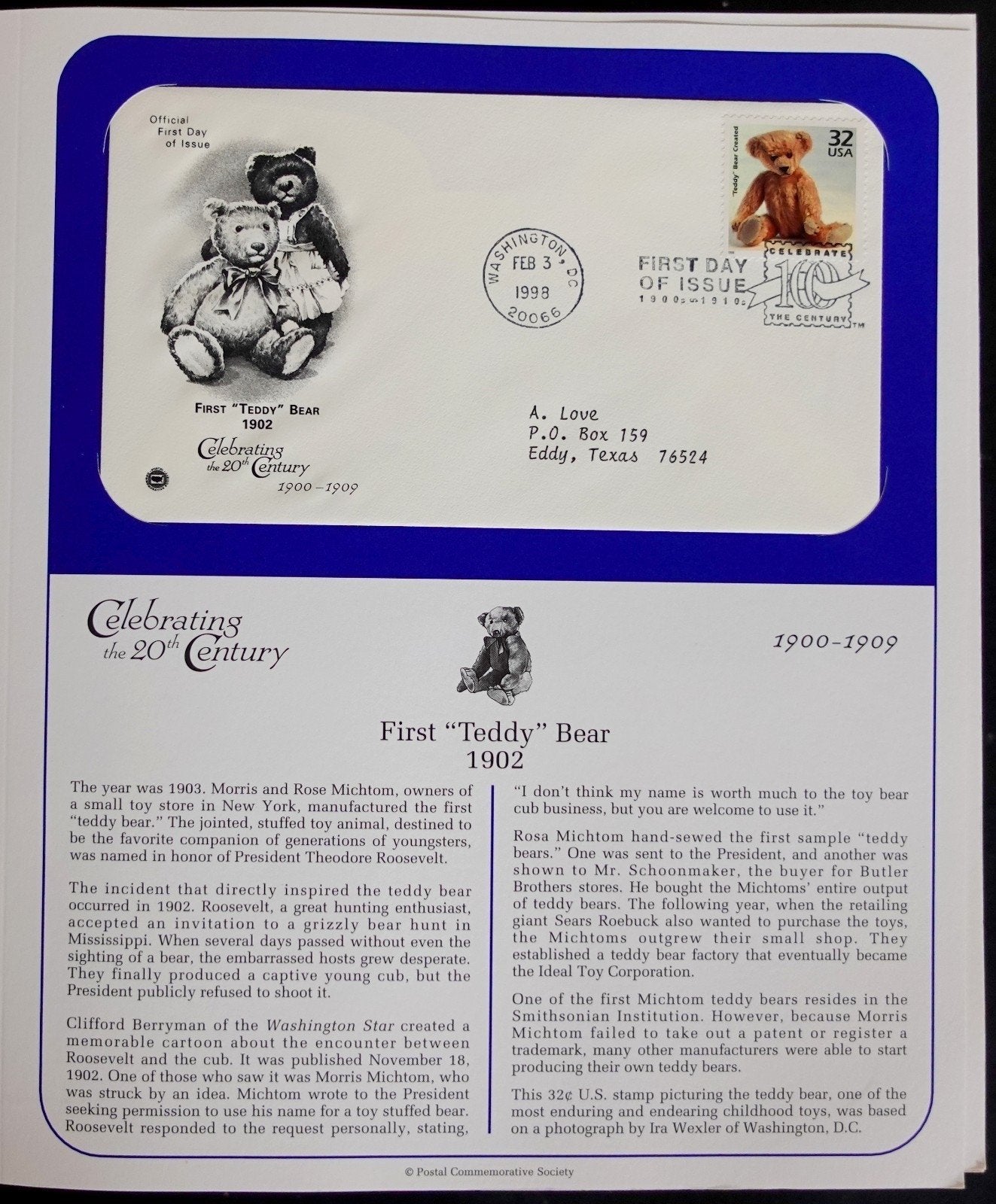 U.S. Celebrate The 20th Century First Day Cover Collection FDC 1998-2000  ZAYIX