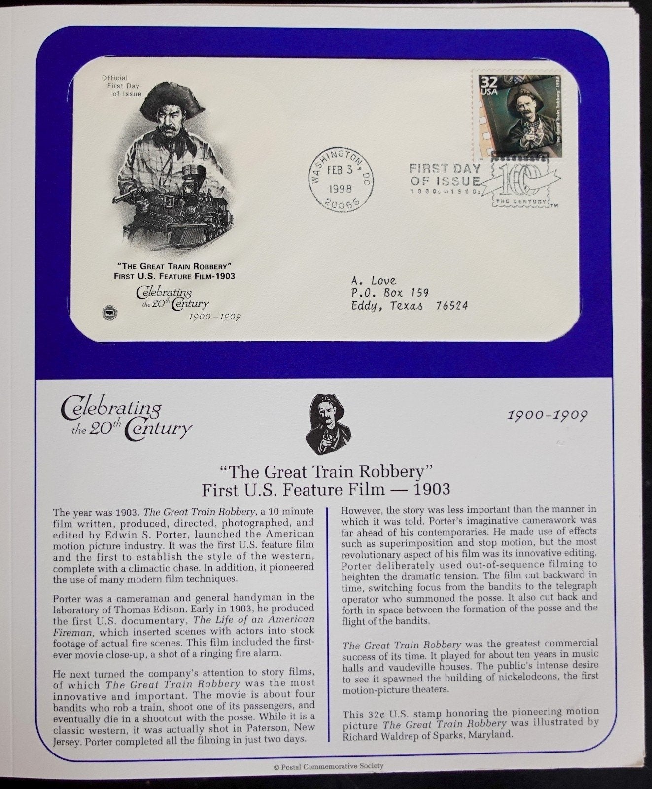 U.S. Celebrate The 20th Century First Day Cover Collection FDC 1998-2000  ZAYIX