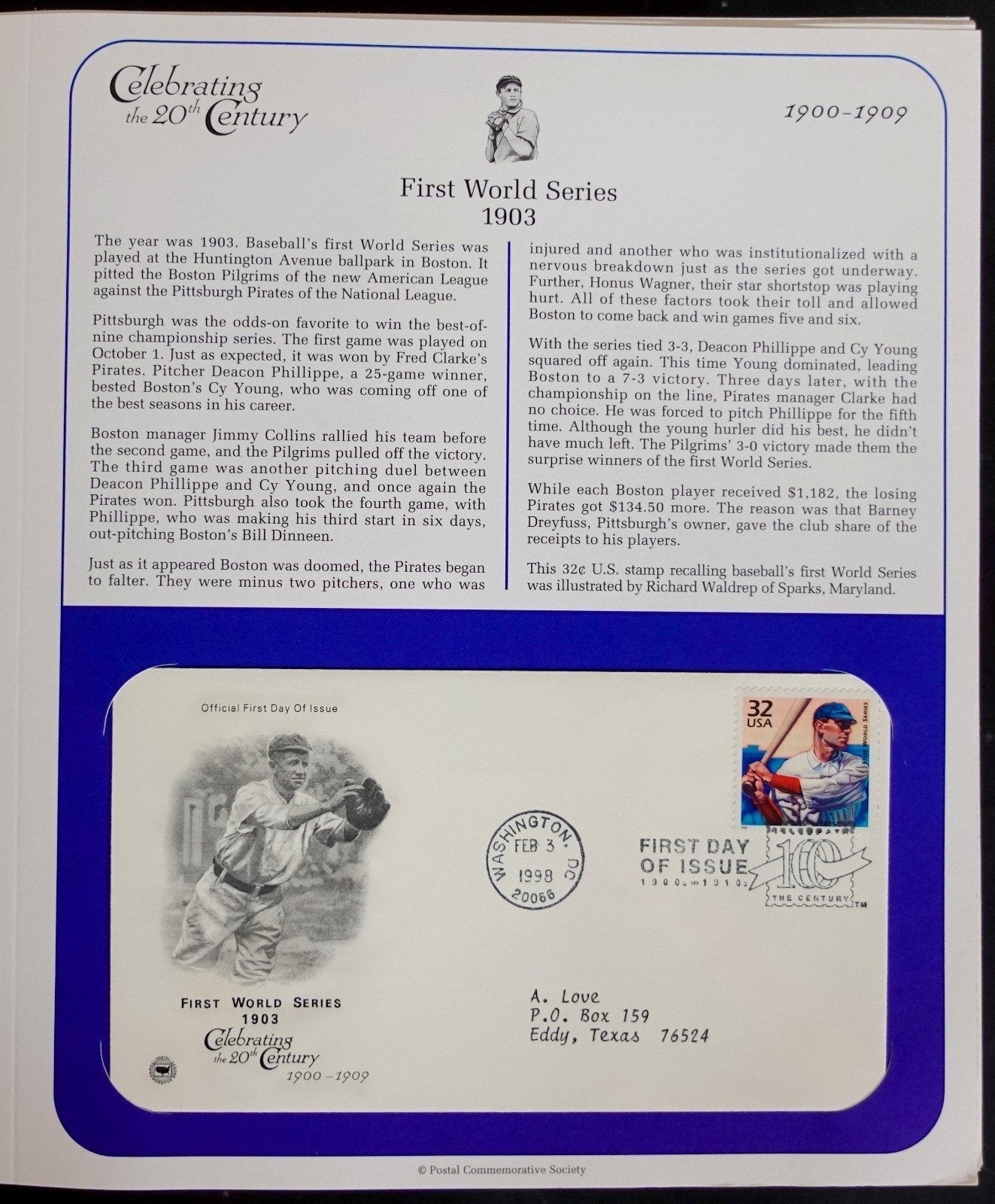 U.S. Celebrate The 20th Century First Day Cover Collection FDC 1998-2000  ZAYIX