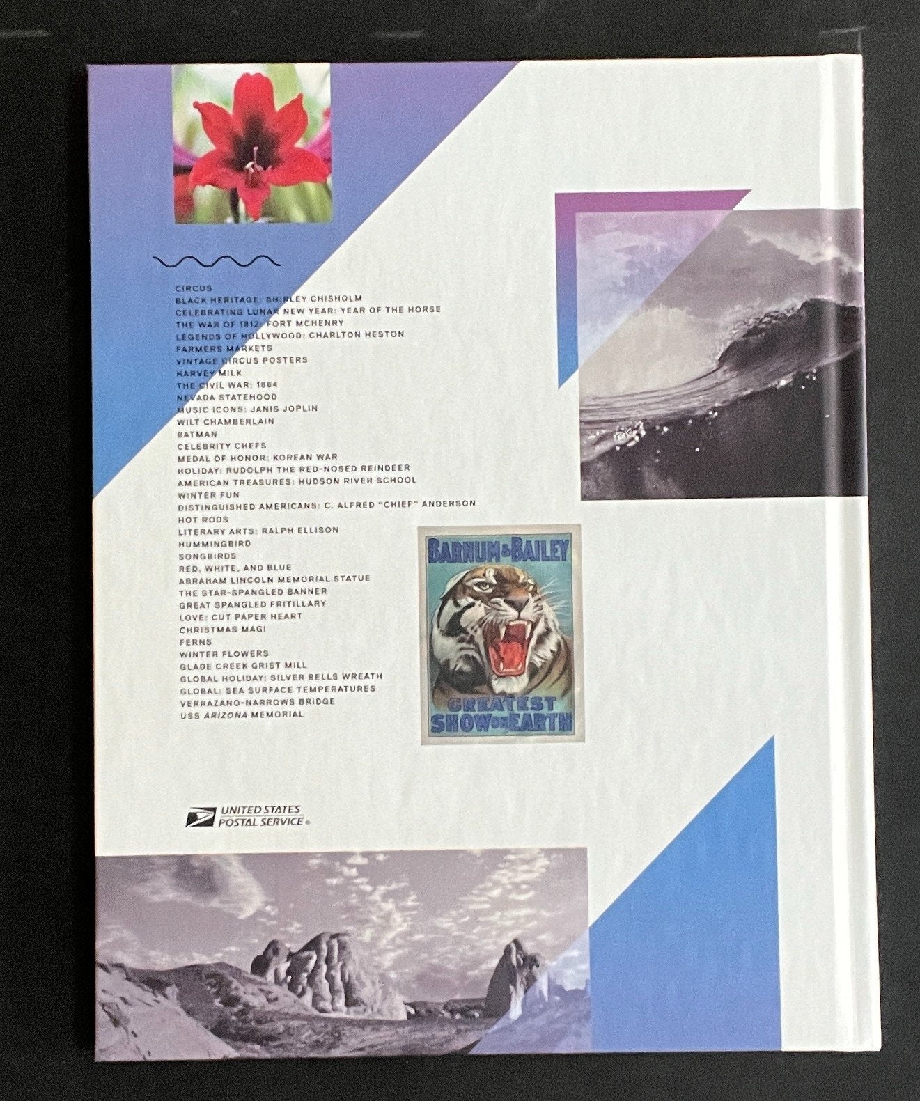 U.S. 2014 Commemorative Stamp Yearbook Includes 4905v Circus Sheet ZAYIX