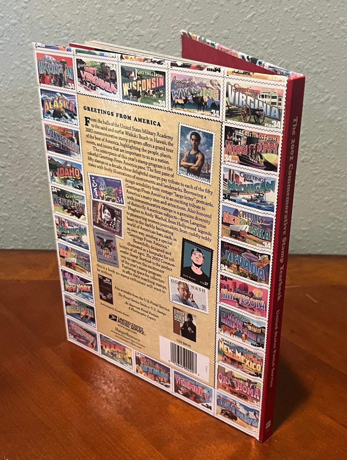 United States 2002 Commemorative Stamp Yearbook Hard Cover Mint Sets ZAYIX