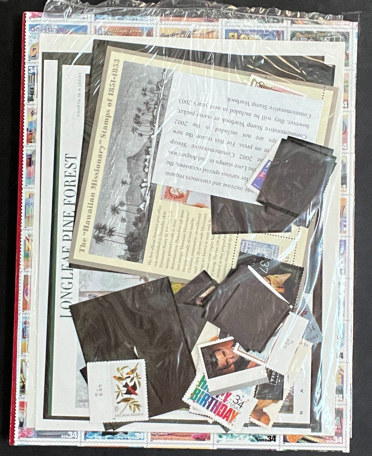 United States 2002 Commemorative Stamp Yearbook Hard Cover Mint Sets ZAYIX