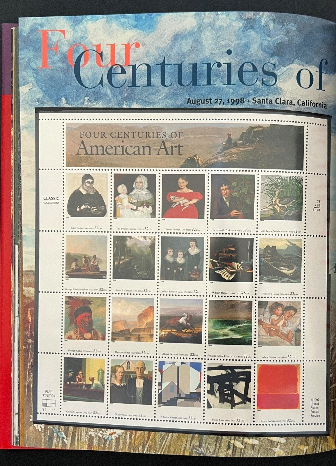 United States 1998 Commemorative Stamp Yearbook Hard Cover Mint Sets ZAYIX