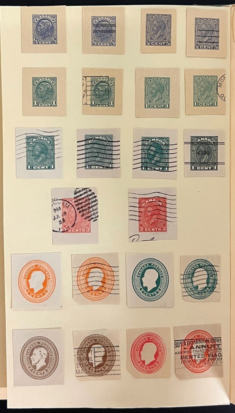 World Wide Stamp & Postal Stationery Collection Album Used ZAYIX
