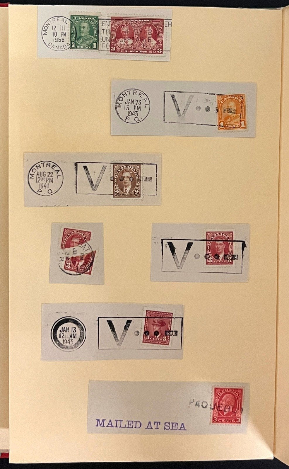 World Wide Stamp & Postal Stationery Collection Album Used ZAYIX