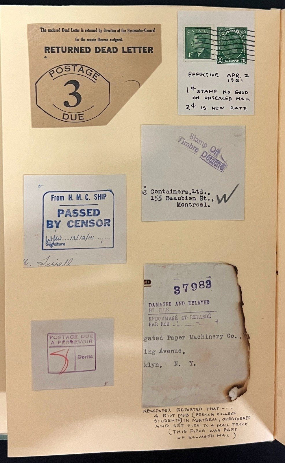 World Wide Stamp & Postal Stationery Collection Album Used ZAYIX
