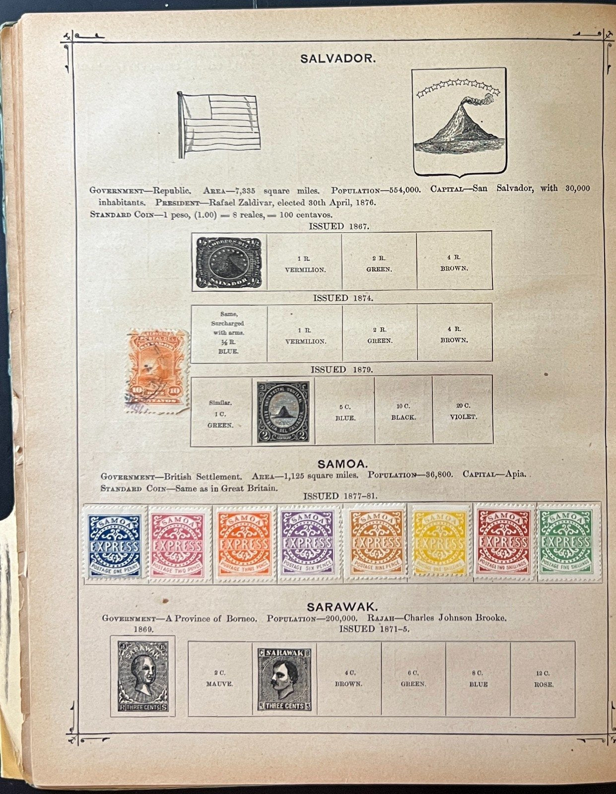 World Wide Stamp & Postal Stationery Collection Album Used ZAYIX