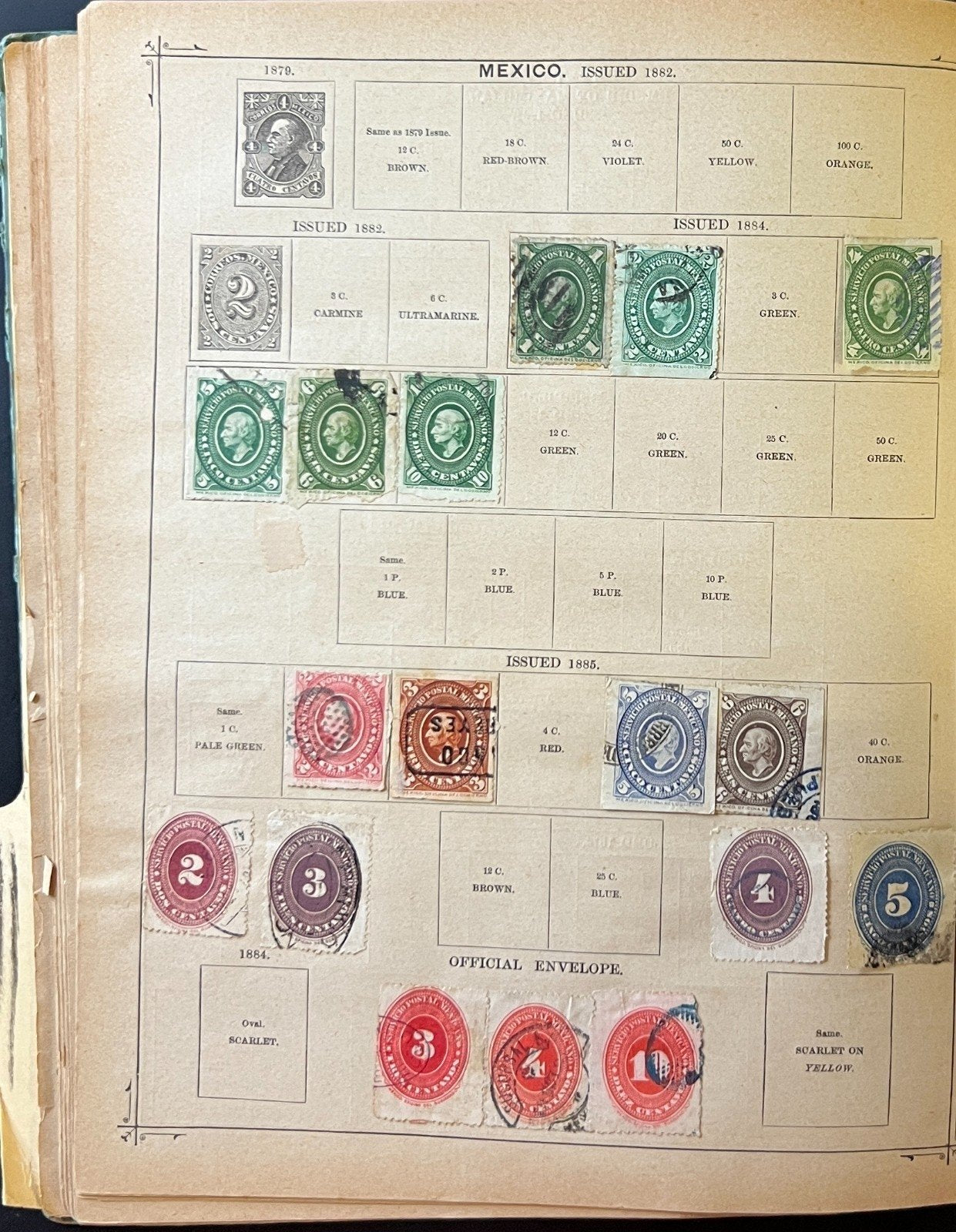 World Wide Stamp & Postal Stationery Collection Album Used ZAYIX