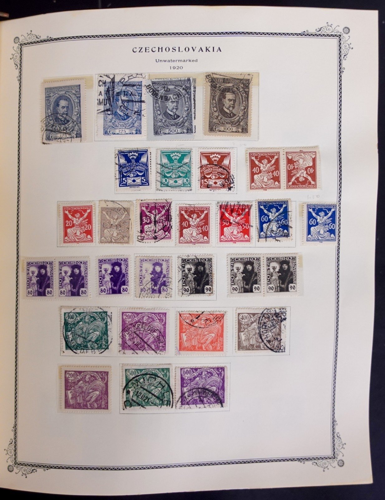 Czechoslovakia Stamp Collection Scott Album Mint & Used 1920-1985  ZAYIX